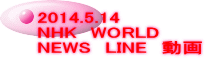 2014.5.14 NHK　WORLD NEWS　LINE　動画